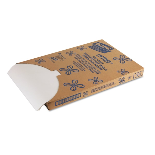 Pan Liners, Greaseproof, 16x24, Wht, PK1000